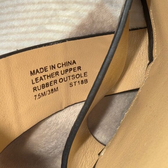 MK Michael Kors Black Snake Strappy Platform Espadrille Sandals Size Sz 7.5 38M - Picture 3 of 3